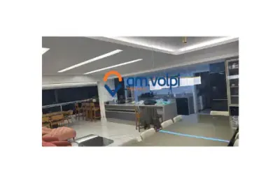 Lindo apartamento helbor classic 197m2  andar alto vista bosque -todo mobiliado