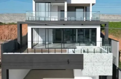 Casa de condomínio em atibaia 347m2 3 suítes 4 vagas com piscina