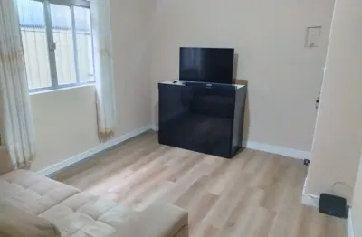 Apartamento com 2 quartos e sacada, bairro boqueirão, em santos/sp