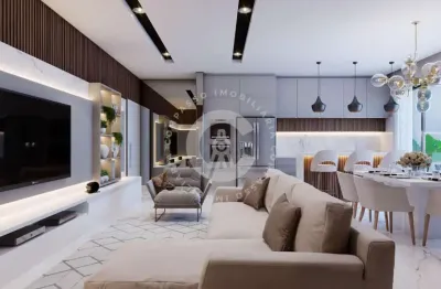 Apto em meia praia  3 suítes, churrasqueira, 2 vagas e alto padrão em itapema-sc.