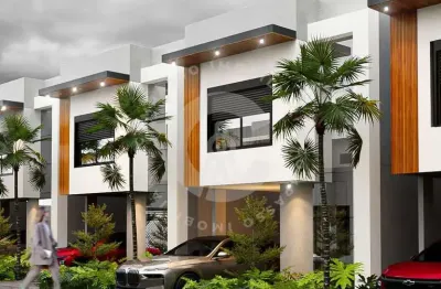 Lindos sobrados com 3 suites, residencial nevada - foz do iguaçu - pr