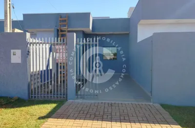 Casa com 2 dormitórios à venda, jardim das oliveiras, foz do iguacu - pr