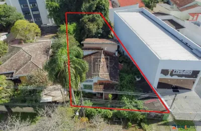 Terreno à venda na alameda princesa izabel, 3018, bigorrilho, curitiba, 513 m2 por r$ 1.600.000