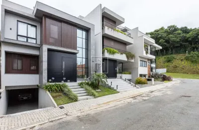 Casa em condomínio fechado com 3 quartos à venda na rua paulo pampuche, 316, campo comprido, curitiba, 243 m2 por r$ 1.995.000