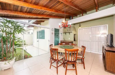 Casa em condomínio fechado com 4 quartos à venda na rua marcos mocellin, 341, santa felicidade, curitiba, 200 m2 por r$ 995.000