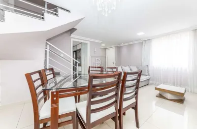 Casa em condomínio fechado com 3 quartos à venda na rua francisco moro, 637, portão, curitiba por r$ 750.000