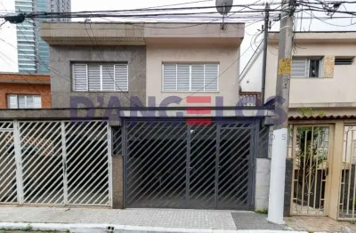 Sobrado à venda no tatuapé: 3 quartos, 2 salas, 2 banheiros, 1 vaga de garagem e 112 m² de área. imperdível!