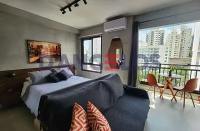 Aluguel de apartamento mobiliado em pinheiros, são paulo: 1 quarto, 1 sala, 1 banheiro, 30 m² de área.