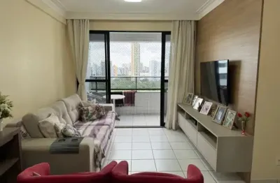 Edf. alfredo farias - apartamento no bairro da torre com 3 quartos sendo 1 suíte  com 89m² por r$ 585mil.