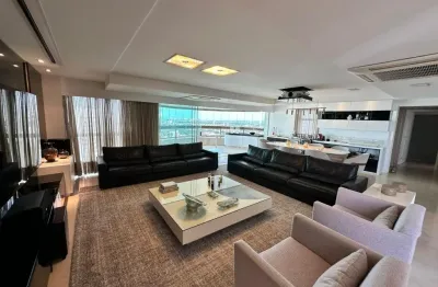 Edf. luiz numeriano - apartamento na praça de casaforte com 4 quartos sendo 4 suítes com 266m², 4 vagas de garagem e lazer completo por r$ 4.200.000,00.