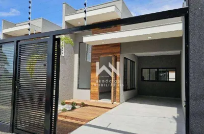 Casa com 3 dormitórios à venda, 130 m² por r$ 695.000,00 - parque residencial joão piza - londrina/pr
