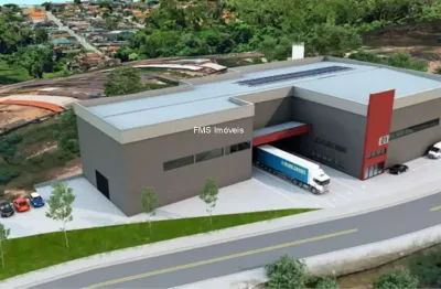 Galpão em itapecerica da serra-sp, bairro embu mirim: 4 banheiros, 15 vagas, 2.300m²
