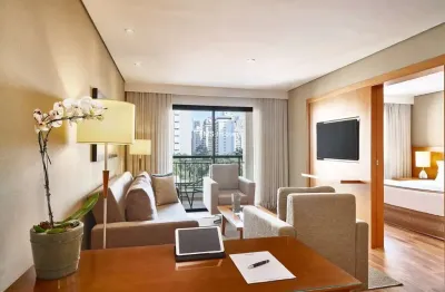 Apartamento à venda no jardim paulista, com 1 suíte, 2 banheiros, 1 vaga.