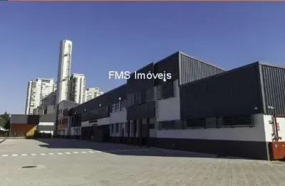 Galpão comercial de alto padrão para locação em são paulo-sp, vila anastácio  1.375,22m², 2 banheiros, 5 vagas de garagem