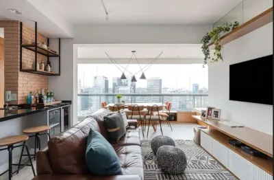 Apartamento 76m² - 1 dormitório- 1 vaga - chacara santo antonio