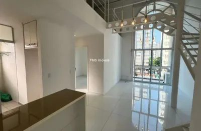Apartamento duplex de 2 dormitórios no campo belo com 85m²