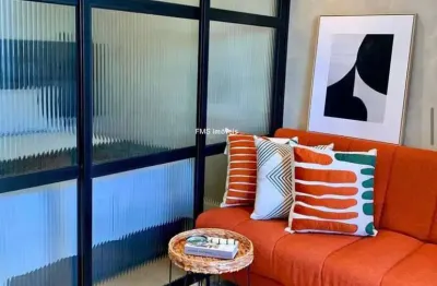 Studio moderno em condomínio de luxo na vila clementino, são paulo-sp: 1 quarto, 1 banheiro, 29m² de área. invista já!