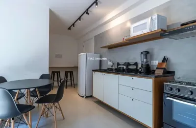 Apartamento para venda na vila buarque: 2 dormitórios, 1 sala , 34m - são paulo