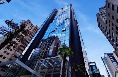 Conjunto comercial de alto padrão para locação na vila olímpia de 280m²
