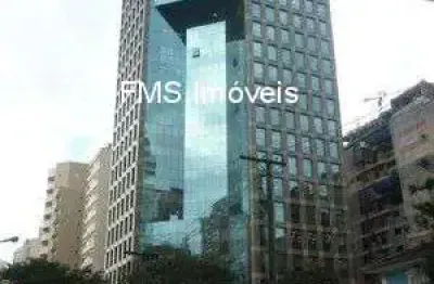 Conjunto comercial com 221m² na bela vista para locação.