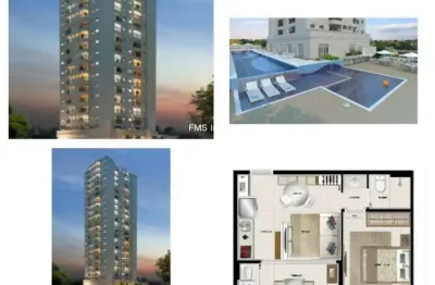 Venda de apartamento na vila andrade: 1 quarto, 2 salas, 1 banheiro, 1 vaga de garagem, 38m² - são paulo-sp