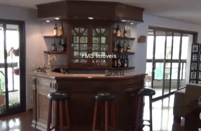 Luxuoso apartamento à venda em são paulo-sp, no pacaembu, com 4 quartos, 4 suítes, 6 salas, 6 banheiros, 4 vagas e 390m².