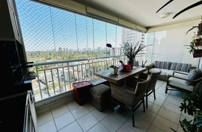 Apartamento luxuoso de 3 quartos e 3 suítes na chácara santo antônio - são paulo-sp - 143m² - 3 vagas de garagem