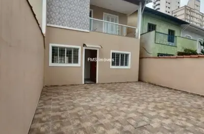 Sobrado 150m² - 3 dormitòrios  - 2 suites -  3 vagas  - chácara santo antônio