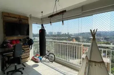 Apartamento 80m² -3 dormitórios - 1 suítes - 1 vaga - chácara santo antônio