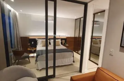 Apartamento para locação em pinheiros, com 1 quarto, 1 banheiro, 1 vaga de garagem, 46m² de área.