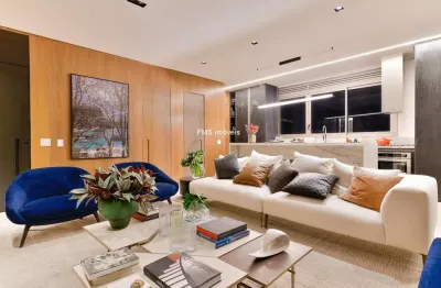 Apartamento à venda no itaim bibi com 2 suítes, 2 vagas, lindenberg