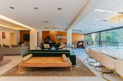 Apartamento de alto padrão de 3 suítes em moema com 330m² e 4 vagas de garagem.