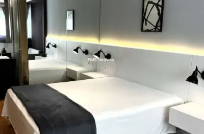 Apartamento à venda na Vila Olímpia com 1 quarto, 1 banheiro, 1 vaga.