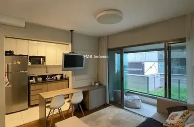 Apartamento à venda na consolação, são paulo-sp: 1 quarto, 1 sala, 1 banheiro, 1 vaga de garagem e 49m²!