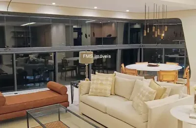 Apartamento 134m² - 2 dormitorios (2 suites) - 2 vagas independentes -chacara santo antonio