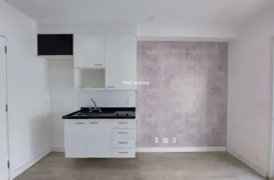 Apartamento para locação no brooklin paulista com 1 suíte e 1 vaga.