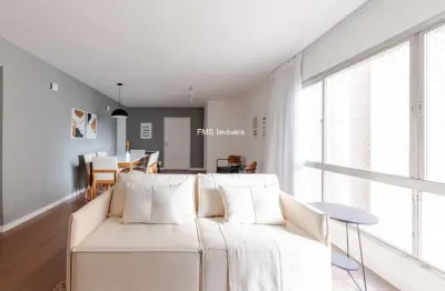 Apartamento para locação na consolação com 4 quartos, 1 suíte, 1 sala, 3 banheiros, 2 vagas, 129m².