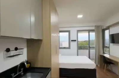 Apartamento studio 20m² - 1 dormitório - sem vaga - brooklin - j. acacias