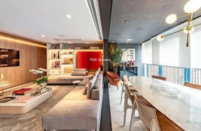 Apartamento de luxo em moema: 3 quartos, 3 suítes, 1 sala, 2 vagas de garagem e 149,00m² de área - são paulo-sp.