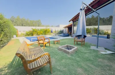 Casa de condomínio de luxo no ninho verde i, porangaba-sp: 3 quartos, 3 suítes, 4 salas, 4 banheiros, 4 vagas, 210m².