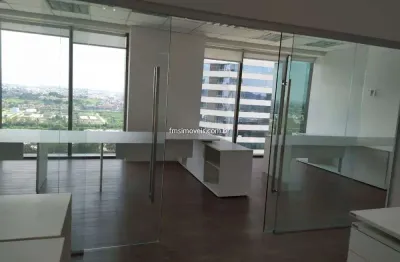 Sala comercial de alto padrão em alphaville, barueri-sp: 4 salas, 4 banheiros, 40 vagas de garagem, 1.300m² de área!