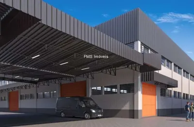 Galpão industrial de alto padrão para locação em são paulo-sp, no bairro água branca: 4 salas, 4 banheiros, 8 vagas de garagem, 2.207 m² de área.