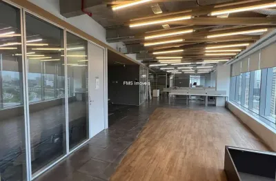 Sala comercial com 4 salas para alugar na Avenida Doutor Chucri Zaidan, 296, Vila Cordeiro, São Paulo