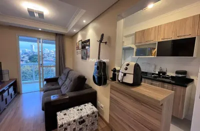 Apartamento à venda na lapa, com 2 quartos sendo1 suíte, 2 banheiros, 1 vaga, 54m² de área.
