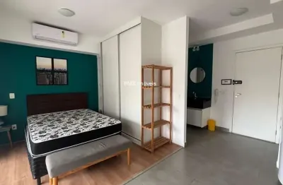 Excelente oportunidade: Apartamento para venda ou locação na Consolação, São Paulo-SP - 1 quarto, 1 suíte, 1 banheiro, 1 vaga - 35,00 m².