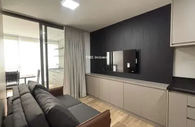 Aluguel de Apartamento Moderno no Tatuapé, São Paulo-SP: 1 Quarto, 1 Sala, 1 Banheiro, 1 Vaga de Garagem, 46m²!
