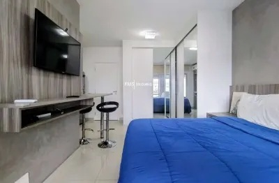 Apartamento de Luxo no Campo Belo: 1 quarto, 1 suíte, 1 sala, 1 vaga de garagem!