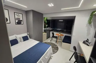 Studio de Luxo no Coração de São Paulo - Vila Santa Catarina: 1 quarto, 1 sala, 1 banheiro, 24m² - Venda ou Locação!