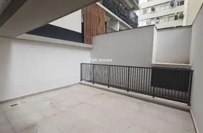 Sala comercial de alto padrão à venda em condomínio no Paraíso, São Paulo-SP: 2 salas, 2 banheiros, 2 vagas, 103m².