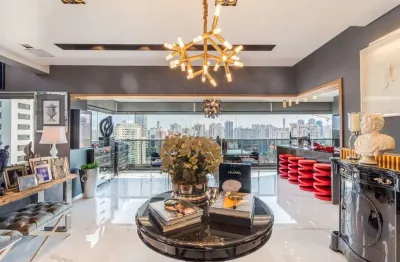 Cobertura para venda em campo belo com 4 quartos, sendo 4 suítes, 340m²